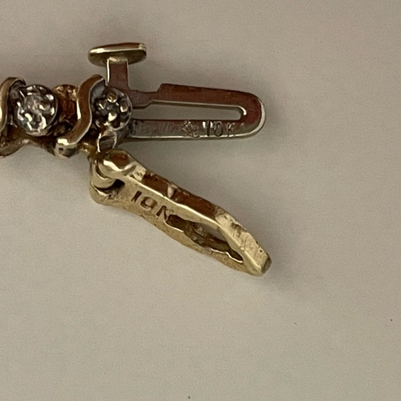 Diamond Tennis Bracelet Vintage Piece - Picture 7 of 8